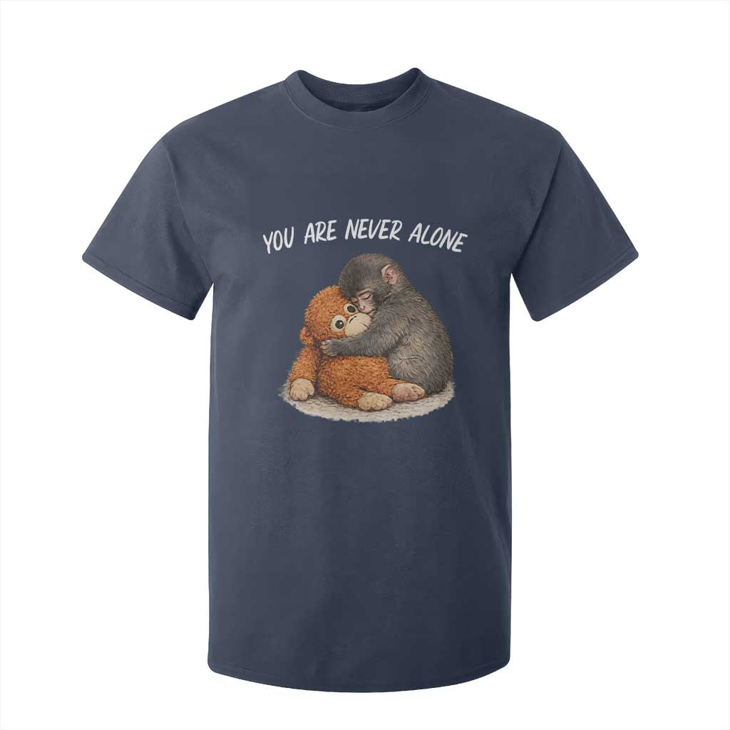 Punch Monkey T Shirt For Kid You Are Never Alone Brave TS14 Navy Print Your Wear