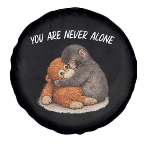 Punch Monkey Spare Tire Cover You Are Never Alone Brave TS14 Print Your Wear