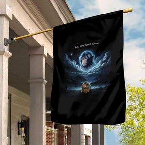 Baby Monkey Punch Garden Flag You Are Never Alone Brave TS14 Print Your Wear