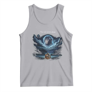 Baby Monkey Punch Tank Top You Are Never Alone Brave TS14 Athletic Heather Print Your Wear