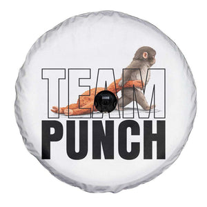 Team Punch Monkey Spare Tire Cover Viral Trend Baby Monkey Meme TS14 Print Your Wear