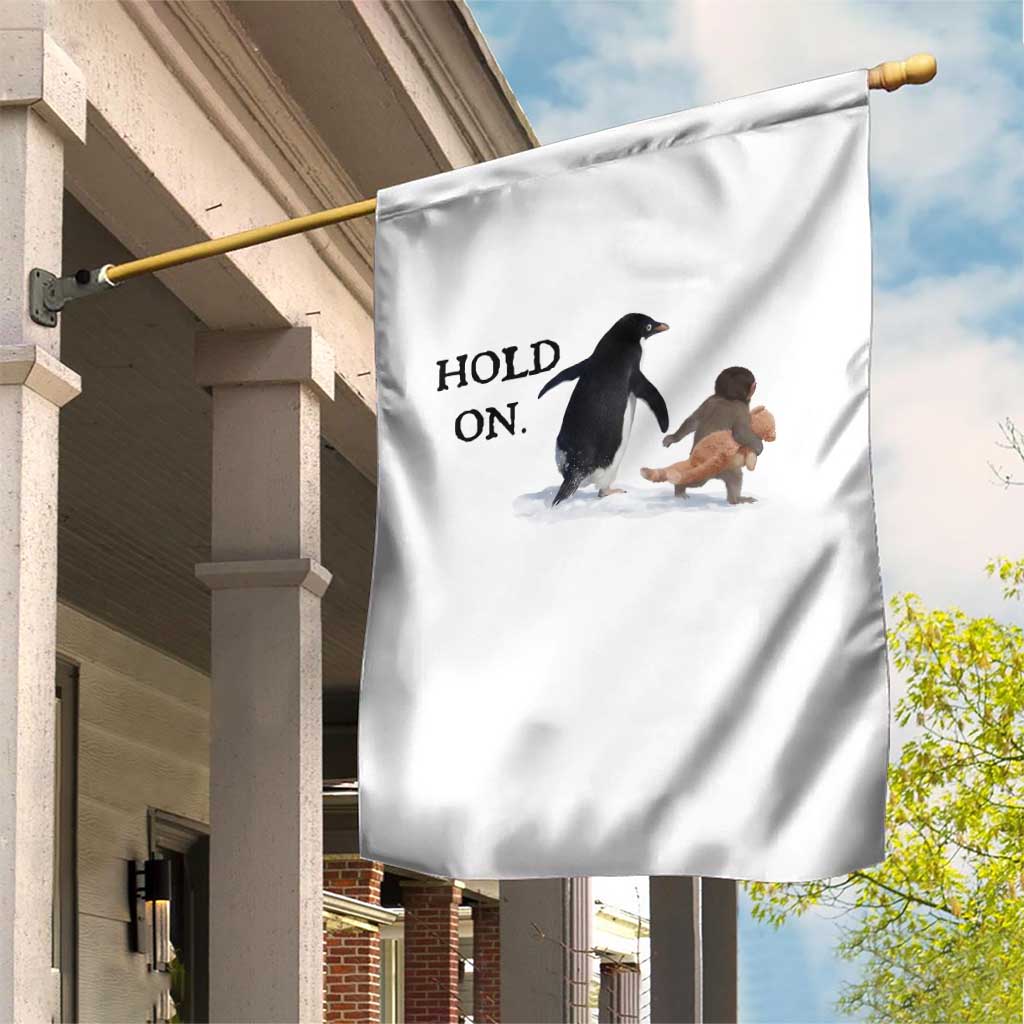 Baby Monkey Punch Viral Trend Garden Flag Hold On TS14 Print Your Wear