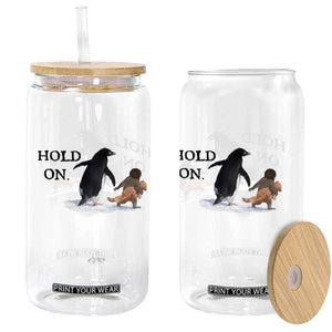 Baby Monkey Punch Viral Trend Glass Can Hold On TS14 Print Your Wear