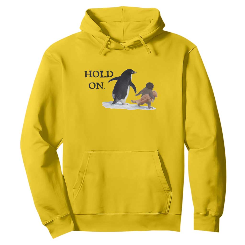 Baby Monkey Punch Viral Trend Hoodie Hold On TS14 Daisy Print Your Wear