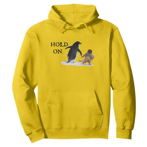 Baby Monkey Punch Viral Trend Hoodie Hold On TS14 Daisy Print Your Wear