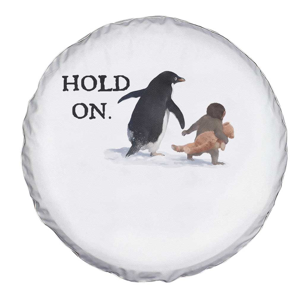 Baby Monkey Punch Viral Trend Spare Tire Cover Hold On TS14 Print Your Wear
