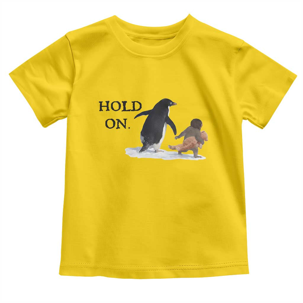 Baby Monkey Punch Viral Trend Toddler T Shirt Hold On TS14 Daisy Print Your Wear