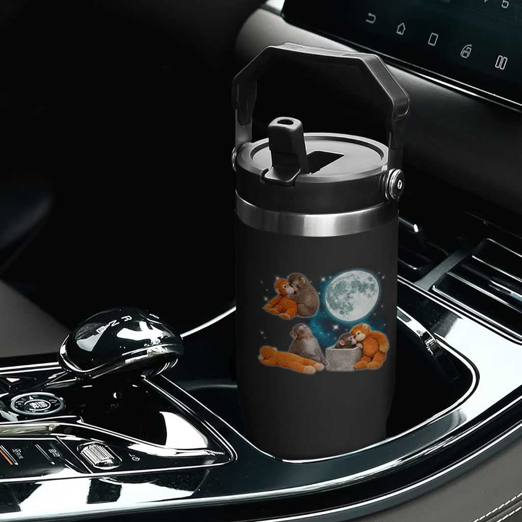 Baby Monkey Punch Flip Straw Tumbler Team Punch Monkey Viral Trend TS14 Print Your Wear