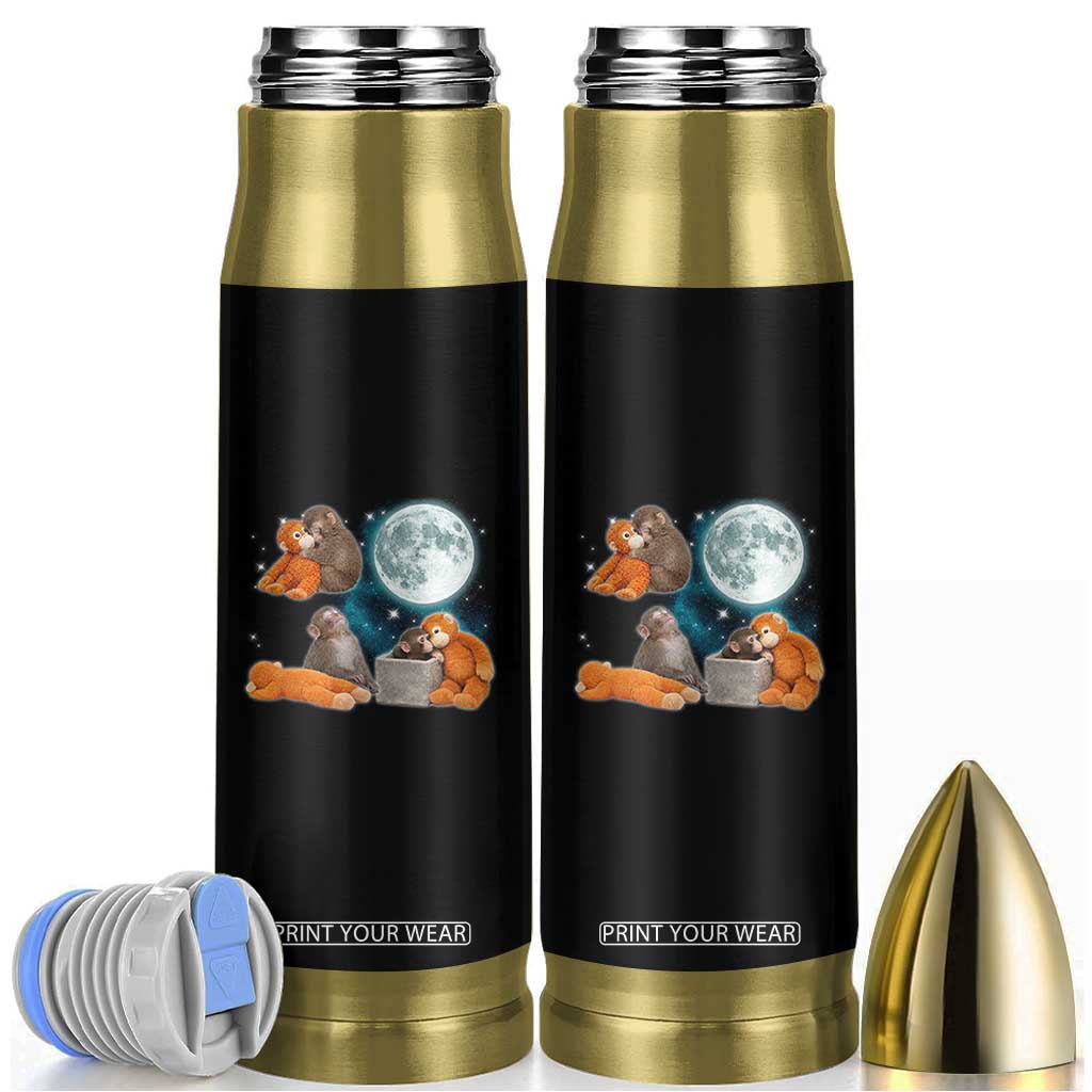 Baby Monkey Punch Bullet Tumbler Team Punch Monkey Viral Trend TS14 Black Print Your Wear