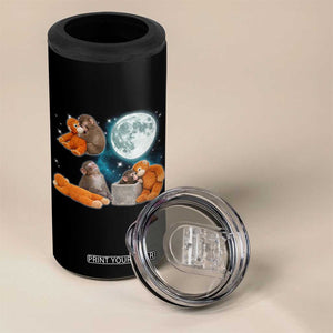 Baby Monkey Punch 4 in 1 Can Cooler Tumbler Team Punch Monkey Viral Trend TS14 Print Your Wear