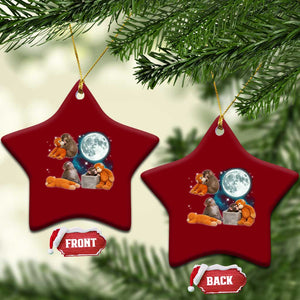 Baby Monkey Punch Ceramic Ornament Team Punch Monkey Viral Trend TS14 Print Your Wear