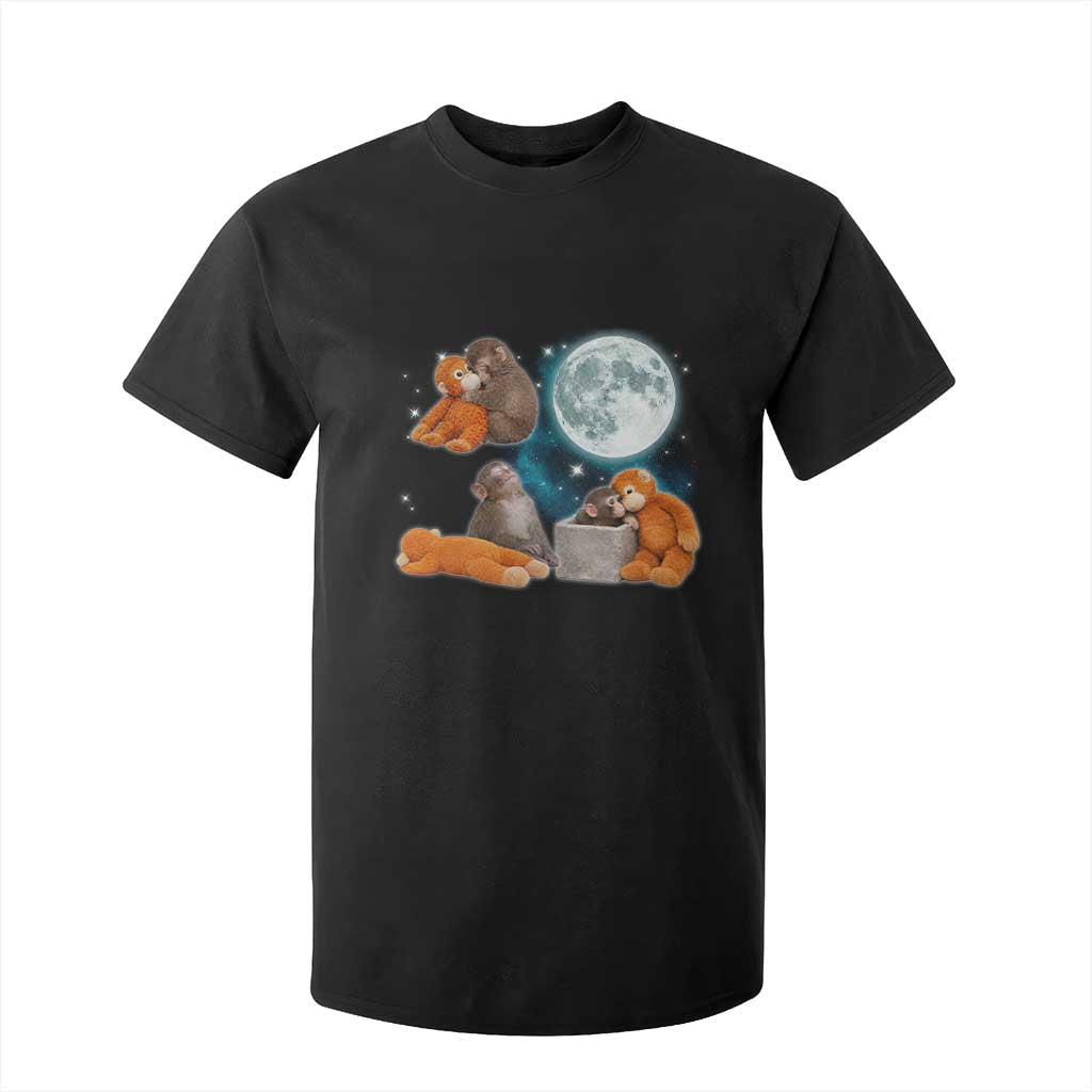 Baby Monkey Punch T Shirt For Kid Team Punch Monkey Viral Trend TS14 Black Print Your Wear