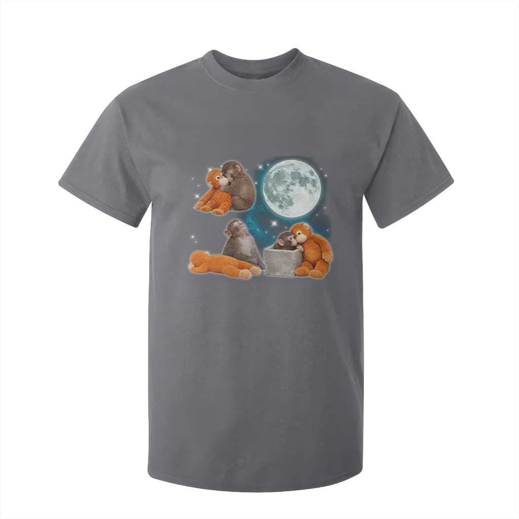Baby Monkey Punch T Shirt For Kid Team Punch Monkey Viral Trend TS14 Charcoal Print Your Wear