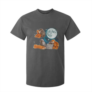 Baby Monkey Punch T Shirt For Kid Team Punch Monkey Viral Trend TS14 Dark Heather Print Your Wear