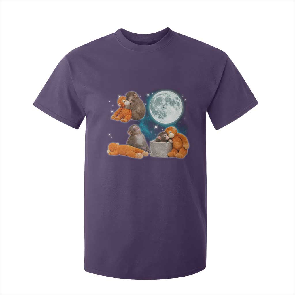 Baby Monkey Punch T Shirt For Kid Team Punch Monkey Viral Trend TS14 Purple Print Your Wear