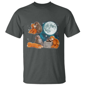Baby Monkey Punch T Shirt Team Punch Monkey Viral Trend TS14 Dark Heather Print Your Wear
