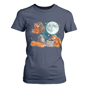 Baby Monkey Punch T Shirt For Women Team Punch Monkey Viral Trend TS14 Navy Print Your Wear