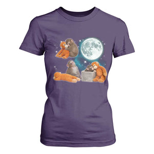 Baby Monkey Punch T Shirt For Women Team Punch Monkey Viral Trend TS14 Purple Print Your Wear