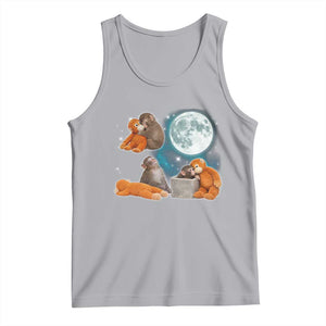 Baby Monkey Punch Tank Top Team Punch Monkey Viral Trend TS14 Athletic Heather Print Your Wear