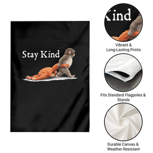 Punch Monkey Viral Trend Garden Flag Stay Kind TS14 Print Your Wear