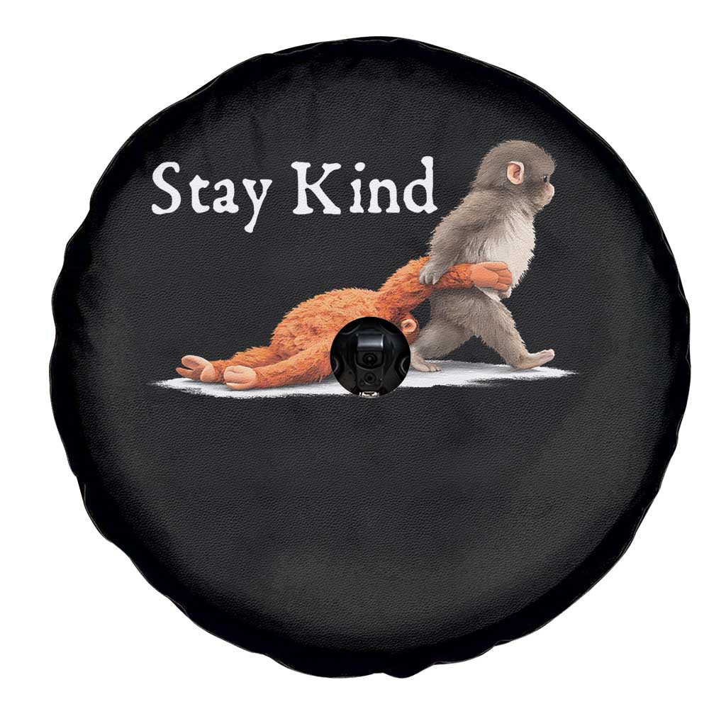 Punch Monkey Viral Trend Spare Tire Cover Stay Kind TS14 Print Your Wear