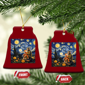 Baby Monkey Punch Starry Night Viral Trend Ceramic Ornament TS14 Print Your Wear