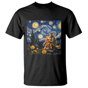 Baby Monkey Punch Starry Night Viral Trend T Shirt TS14 Black Print Your Wear