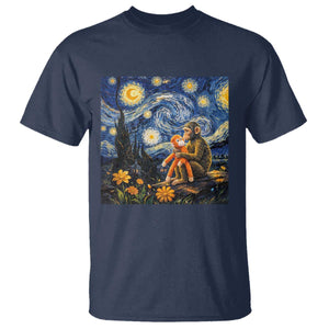 Baby Monkey Punch Starry Night Viral Trend T Shirt TS14 Navy Print Your Wear