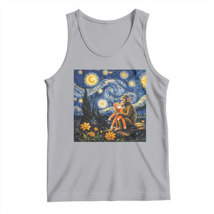 Baby Monkey Punch Starry Night Viral Trend Tank Top TS14 Athletic Heather Print Your Wear
