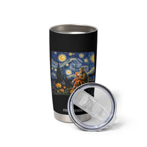 Baby Monkey Punch Starry Night Viral Trend Tumbler Cup TS14 Print Your Wear