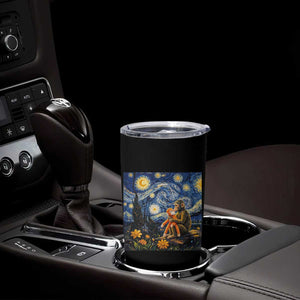 Baby Monkey Punch Starry Night Viral Trend Tumbler Cup TS14 Print Your Wear