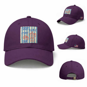 Tired Moms Coffee Club Baseball Cap Funny Mommy Mama Coffee Lover TS14 Baseball Cap Universal Fit Purple Print Your Wear