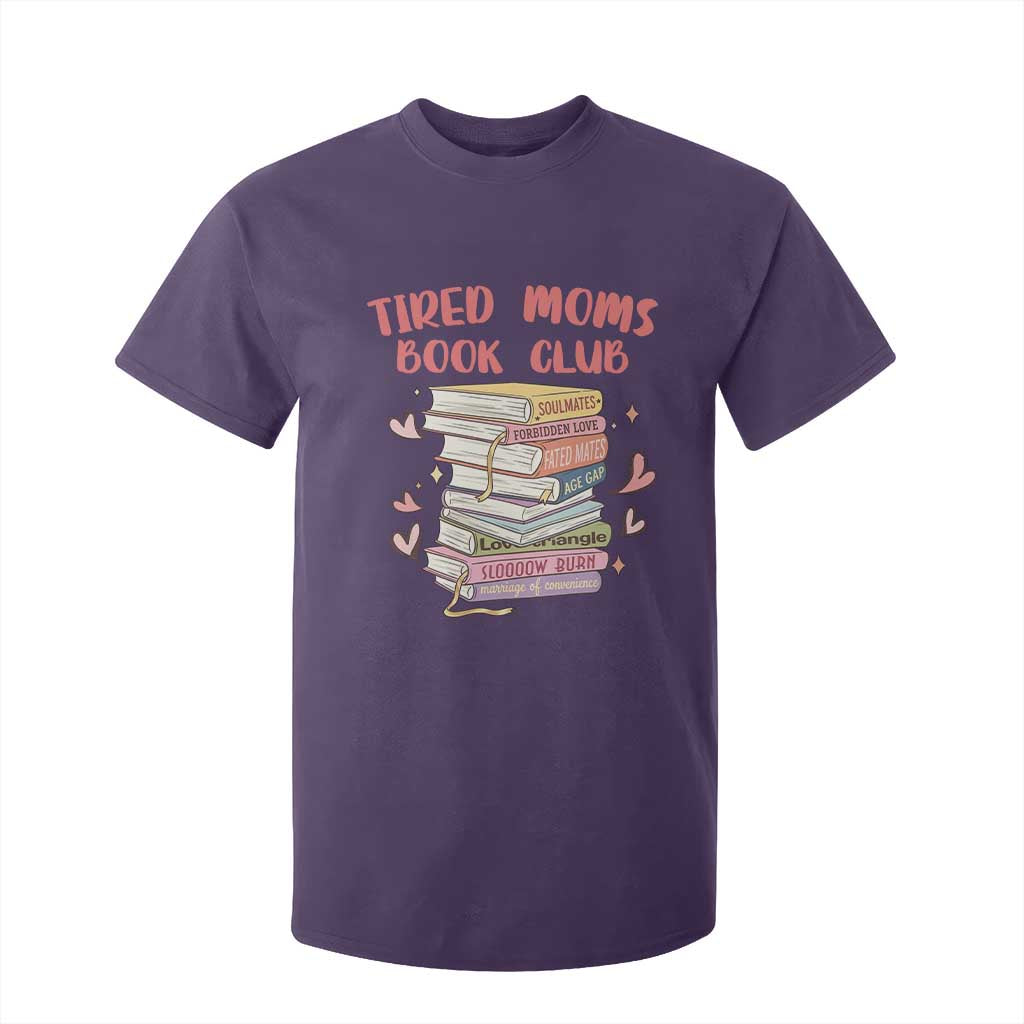 Tired Moms Book Club T Shirt For Kid Funny Bookish TS14 Purple Print Your Wear