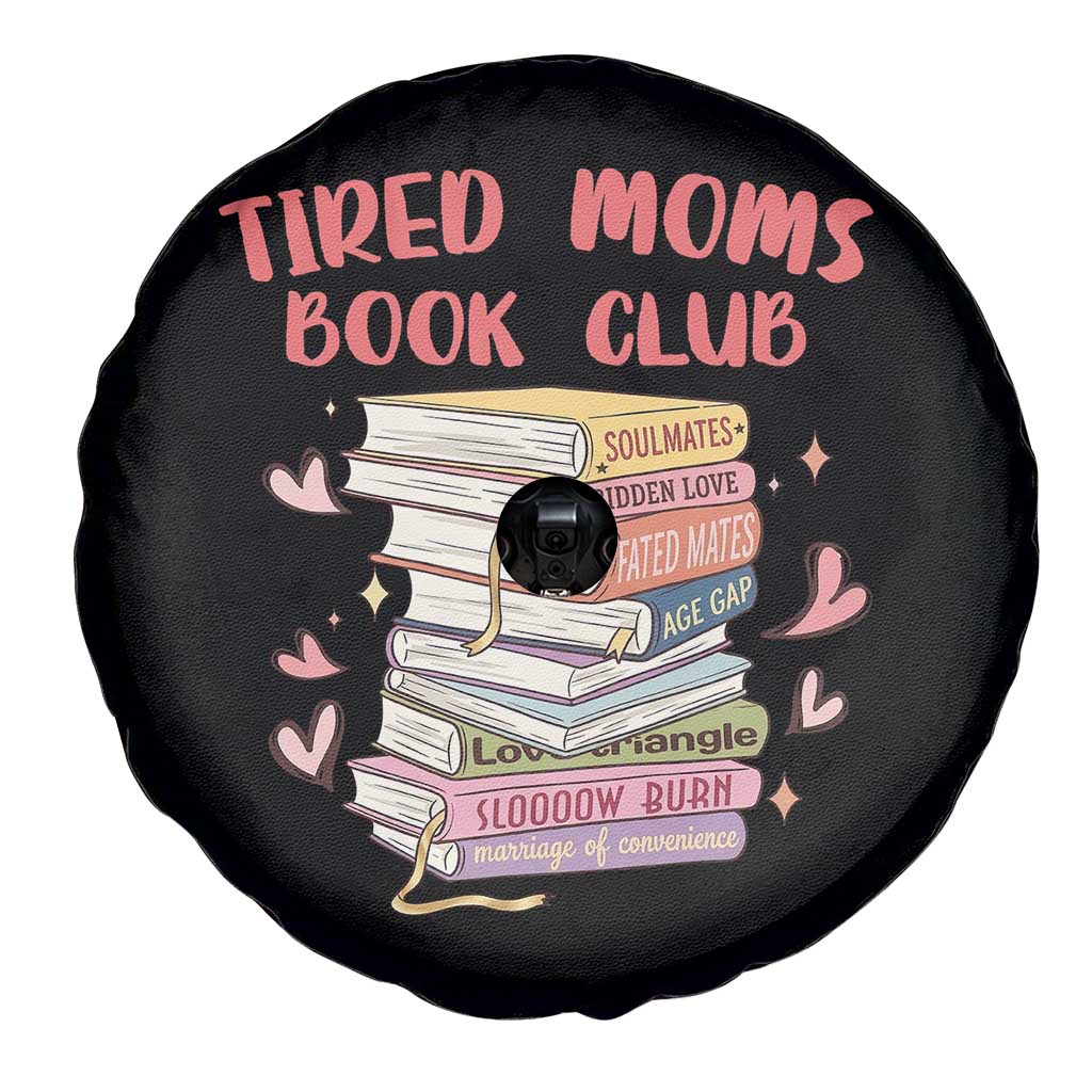 Tired Moms Book Club Spare Tire Cover Funny Bookish TS14 Print Your Wear