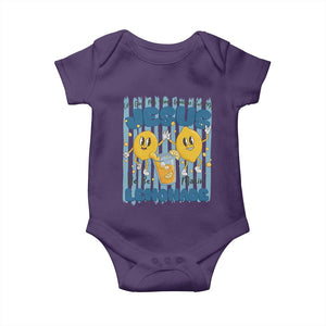 Jesus Lemonade Baby Onesie Life Gave Me Some Lemons TS14 Purple Print Your Wear