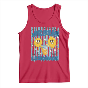 Jesus Lemonade Tank Top Life Gave Me Some Lemons TS14 Red Print Your Wear