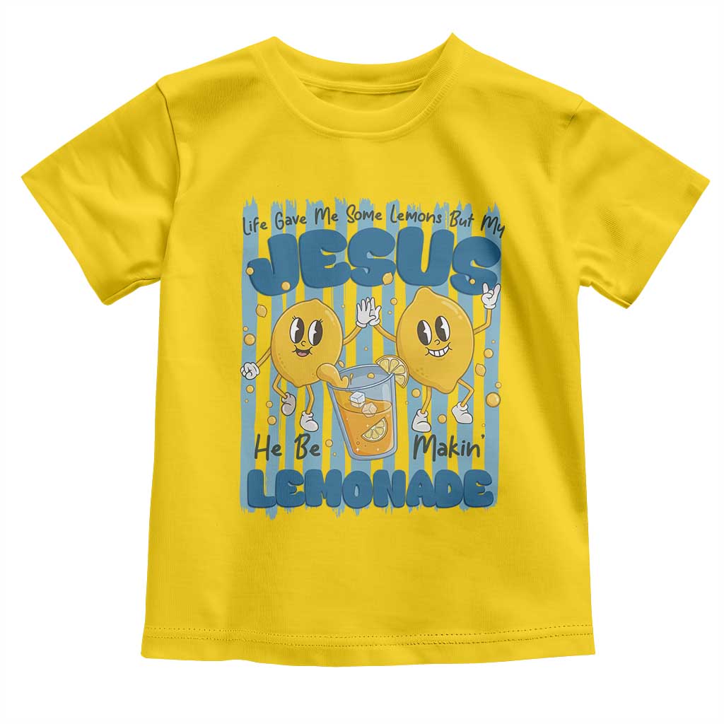 Jesus Lemonade Toddler T Shirt Life Gave Me Some Lemons TS14 Daisy Print Your Wear
