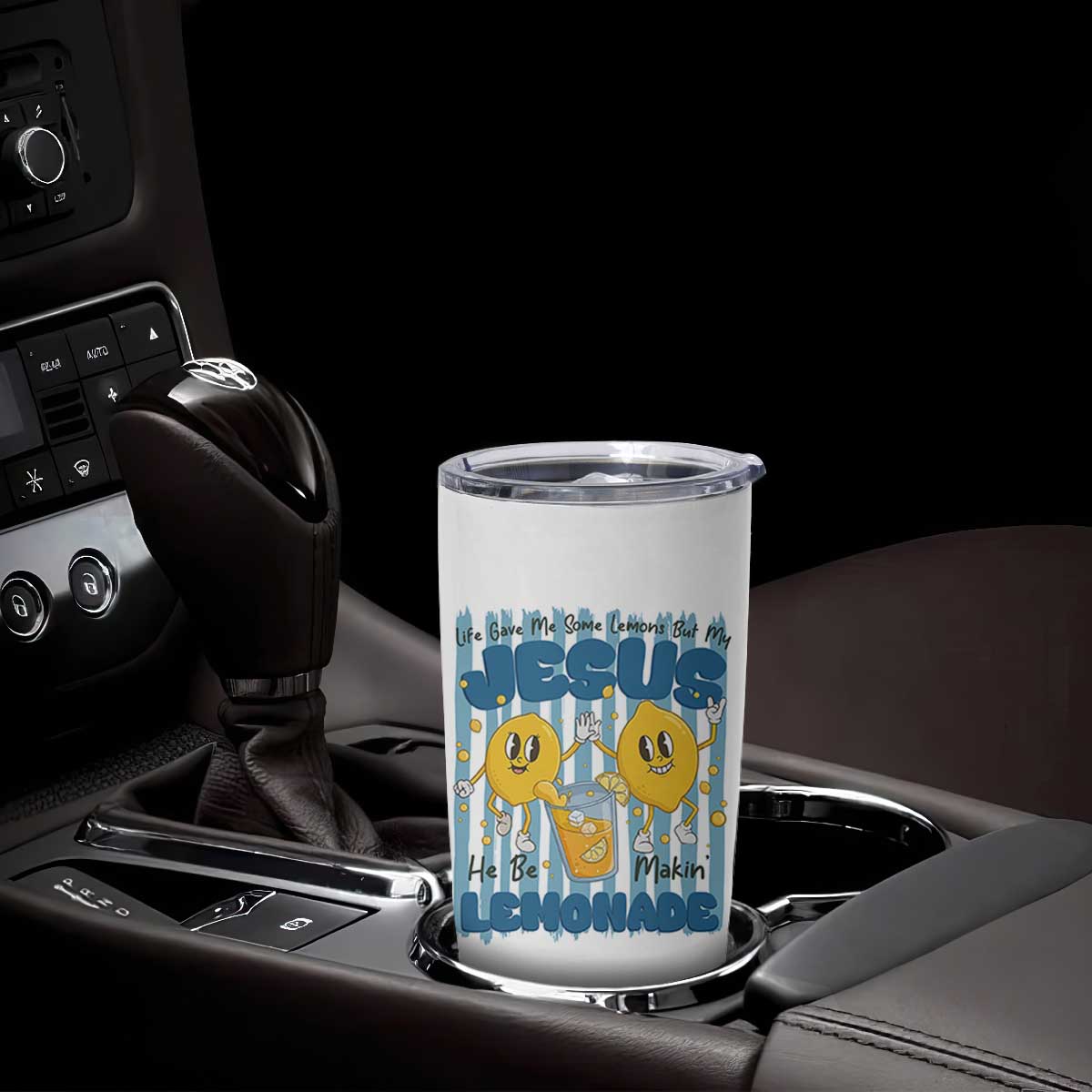 Jesus Lemonade Tumbler Cup Life Gave Me Some Lemons TS14 Print Your Wear