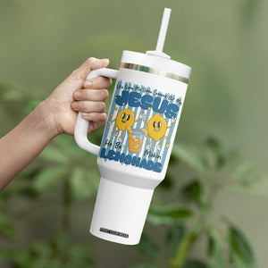 Jesus Lemonade Tumbler With Handle Life Gave Me Some Lemons TS14 Print Your Wear