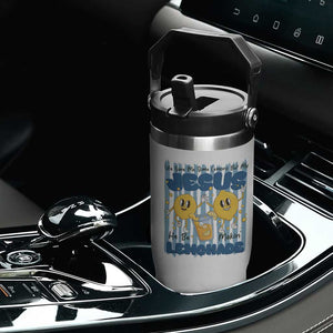 Jesus Lemonade Flip Straw Tumbler Life Gave Me Some Lemons TS14 Print Your Wear