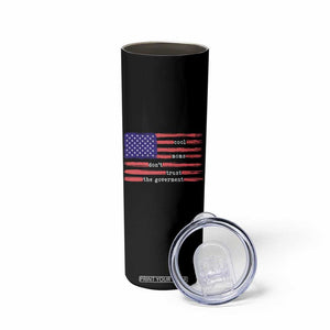 Cool Moms Don't Trust the Government Skinny Tumbler Patrioctic Mama Anti Government TS14 Print Your Wear