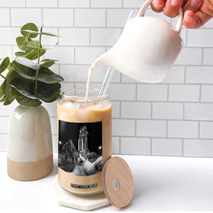 Funny Cat Selfie with Bigfoot Glass Can Back To The Moon Mission 2026 TS14 Print Your Wear