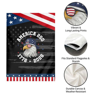 250 Years American Anniversary Patriotic Garden Flag Patriotic Bald Eagle Fourth of July TS14 Print Your Wear