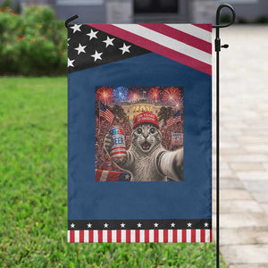 250 Years Of Freedom Patriotic Garden Flag Funny Cat Selfie 4th of July Party TS14 Classic Blue Black Print Your Wear