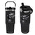 Black Cat Halloween Flip Straw Tumbler Skeleton Hand Boop TS14 One Size: 30 oz Black Print Your Wear