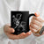 Rock Skeleton Cat Playing Guitar Coffee Mug Funny Halloween Kitty Music Lovers TS14 Print Your Wear