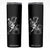 Rock Skeleton Cat Playing Guitar Skinny Tumbler Funny Halloween Kitty Music Lovers TS14 Black Print Your Wear