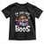 Funny Skull Halloween Toddler T Shirt I Am Just Here For The Boos Skeleton Party Girl TS14 Black Print Your Wear