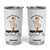 Hang On Let Me Overthinking This Tumbler Cup Funny Duck Skateboard Sarcastic Skater TS14 White Print Your Wear