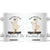 Hang On Let Me Overthinking This Coffee Mug Funny Duck Skateboard Sarcastic Skater TS14 White Print Your Wear